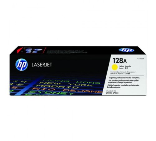 Картридж HP CE322A для HP Color LaserJet CP1525, CM1415 series, желтый, 1300 стр.
