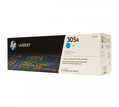 Заправка картриджа CE411A (Голубой) для HP CLJ Pro 300/400, 2600 стр.