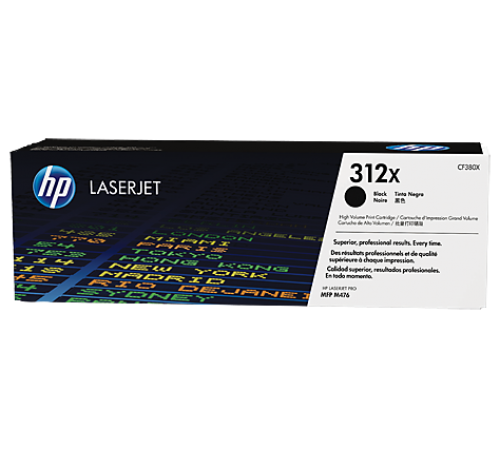 Заправка картриджа HP CF380X для HP LaserJet M476DN, M476DW, M476NW, черный (на 2400 стр.)