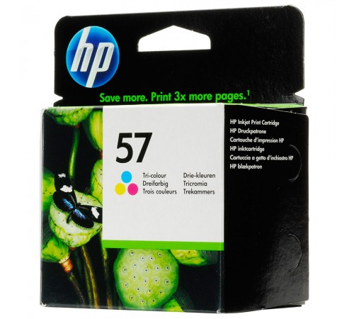 Картридж HP C6657AE для HP DeskJet 5150/5550/5652, DeskJet 9650/9670/9680, многоцветный, 400 стр.