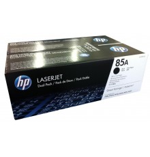 Двойная упаковка оригинальных картриджей HP CE285AF для HP LaserJet HP LaserJet M1132, M1212nf, M1214nfh, M1217nfw, P1102, P1102w, P1102s (чёрный, 2 шт. х 1600 стр.)