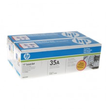 Двойная упаковка оригинальных картриджей HP CB435AD для HP LaserJet P1005, P1005 Limited, P1006, P1009 (чёрный, 2 шт. х 1500 стр.)