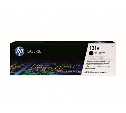 Картридж CF210A для HP LaserJet PRO 200 Color M251, 200 Color MFP M277, оригинальный, черный, 1800 стр.