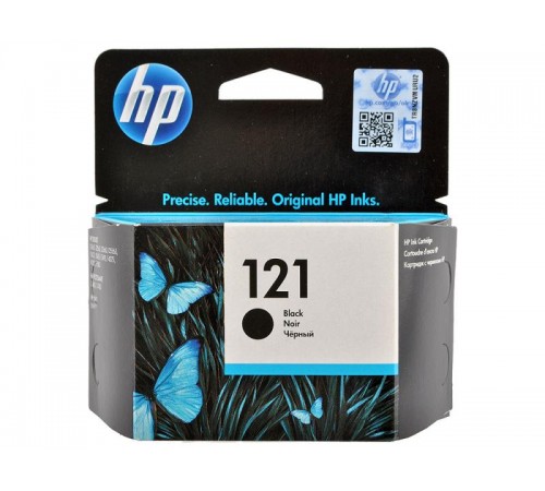 Оригинальный картридж CC640HE №121 для принтеров HP Deskjet F2483/F4283/D2563, струйный (чёрный, 200 стр.)