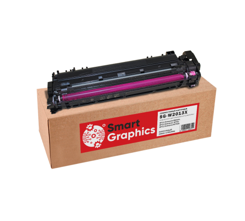 Совместимый картридж W2013x для принтеров HP Color LaserJet Enterprise M856dn, M776z, MFP M776dn Пурпурный на 29000 копий (С ЧИПОМ ОЕМ Б/У)