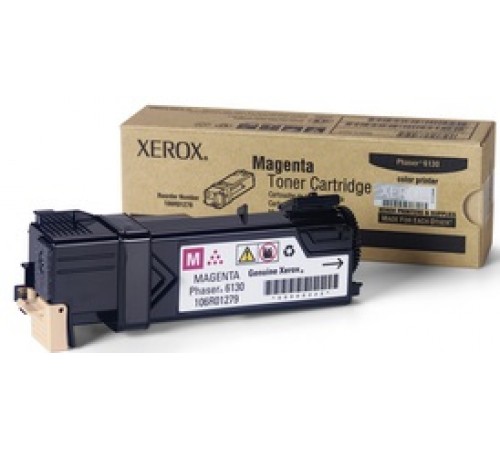 Оригинальный пурпурный картридж Xerox 106R01283 для Xerox Phaser 6130 на 1900 стр.