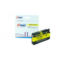 Картридж Sprint SP-H-711 iY CZ132A для HP (совместимый, жёлтый, 26ml )