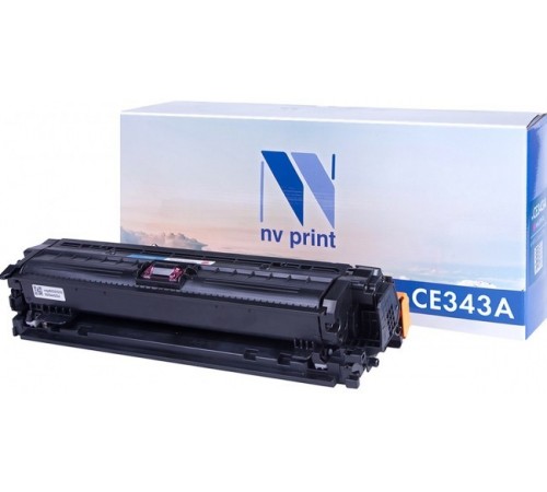 Лазерный картридж NV Print NV-CE343A, CE273AM для для HP LaserJet Color CP5525dn, CP5525n, CP5525xh, M750dn, M750n, M750xh (совместимый, пурпурный, 16000 стр.)