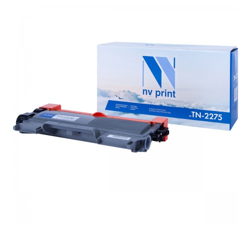 Лазерный картридж NV Print NV-TN2275T для Brother HL-2240R, 2240DR, 2250DNR, DCP-7060DR, 7065DNR, 7070DWR, MFC-7360 (совместимый, чёрный, 2600 стр.)