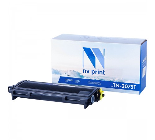 Лазерный картридж NV Print NV-TN2075T для Brother HL-2030R, 40R, 70NR, FAX-2825R, 2920R, DCP-7010R, 25R, MFC-7420R (совместимый, чёрный, 2500 стр.)