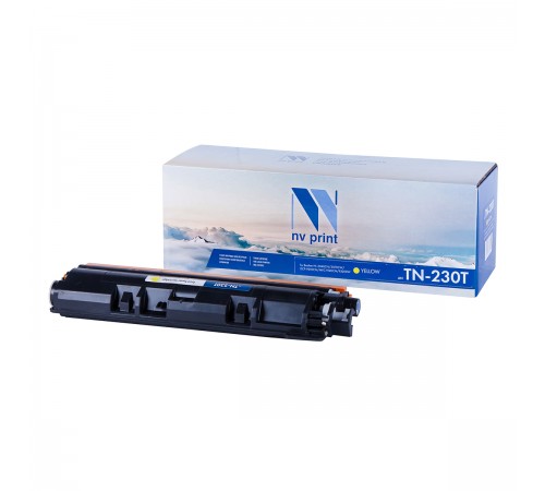 Лазерный картридж NV Print NV-TN230TY для Brother HL-3040CN, 3070CW, DCP-9010CN, MFC-9120CN, 9320DW (совместимый, жёлтый, 1400 стр.)
