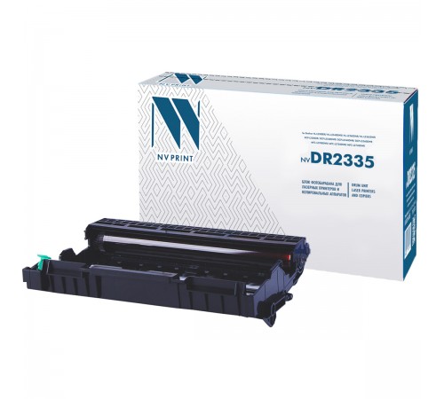 Драм-картридж NV Print NV-DR2335 для Brother HL-L2300DR, 2340DWR, 2360DNR, 2365DWR, DCP-L2500DR, 2520DWR, 2540DNR (совместимый, чёрный, 12000 стр.)