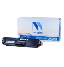 Лазерный картридж NV Print NV-TN320TC для Brother HL-4140CN, 4150CDN, 4570CDW, DPC-9055CDN (совместимый, голубой, 1500 стр.)