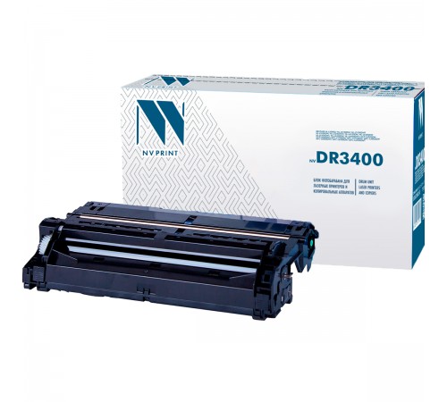 Драм-картридж NV Print NV-DR3400 для Brother HL-L5000D, L5100DN, L5100DNT, L5200DW, L5200DWT, L6250DN, L6300DW (совместимый, чёрный, 30000 стр.)