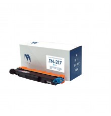 Лазерный картридж NV Print NV-TN-217C для для Brother L3770CDW, L3550CDW, L3230CDW (совместимый, голубой, 2300 стр.)