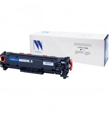 Лазерный картридж NV Print NV-CC530A, 718Bk для HP LaserJet Color CP2025, CP2025dn, CP2025n, MFP-CM2320fx (совместимый, чёрный, 3500 стр.)