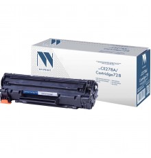 Лазерный картридж NV Print NV-CE278A, 728 для HP LaserJet Pro P1566, M1536dnf, P1606dn, Canon MF4580, 4570 (совместимый, чёрный, 2100 стр.)
