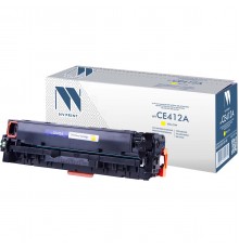 Лазерный картридж NV Print NV-CE412AY для HP LaserJet Color M351a, M375nw, M451dn, M451dw, M451nw (совместимый, жёлтый, 2600 стр.)