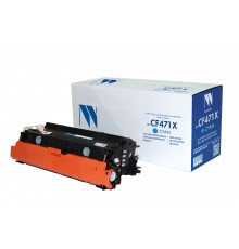 Лазерный картридж NV Print NV-CF471XC для для HP Color LaserJet Enterprise Flow M681dh, M681f, M682z (совместимый, голубой, 23000 стр.)