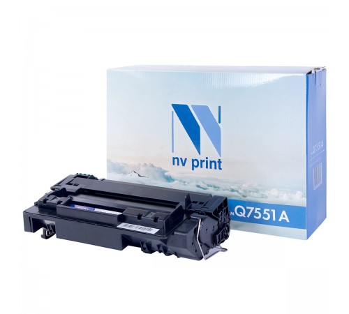 Лазерный картридж NV Print NV-Q7551A для HP LaserJet P3005, P3005d, P3005dn, P3005n, P3005x, M3027, M3027x, M3035 (совместимый, чёрный, 6500 стр.)