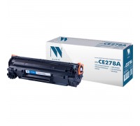 Лазерный картридж NV Print NV-CE278A для HP LaserJet Pro P1566, M1536dnf, P1606dn (совместимый, чёрный, 2100 стр.)