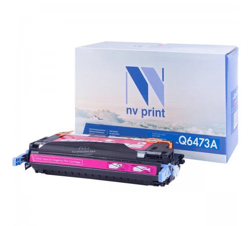 Лазерный картридж NV Print NV-Q6473AM для HP LaserJet Color 3505, 3505x, 3505n, 3505dn, 3600, 3600n, 3600dn (совместимый, пурпурный, 4000 стр.)