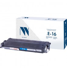 Лазерный картридж NV Print NV-E16 для Canon FC-2xx, 3xx, 530, 108, 208, PC-7xx, PC-8xx (совместимый, чёрный, 2000 стр.)