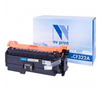 Лазерный картридж NV Print NV-CF322AY для HP LaserJet Color M680dn, M680f, M680z (совместимый, жёлтый, 16500 стр.)