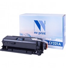 Лазерный картридж NV Print NV-CF321AC для HP LaserJet Color M680dn, M680f, M680z (совместимый, голубой, 16500 стр.)