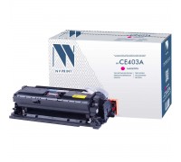 Лазерный картридж NV Print NV-CE403AM для HP LaserJet Color M551n, M551xh, M551dn, M570dn, M570dw (совместимый, пурпурный, 6000 стр.)