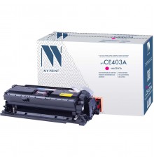 Лазерный картридж NV Print NV-CE403AM для HP LaserJet Color M551n, M551xh, M551dn, M570dn, M570dw (совместимый, пурпурный, 6000 стр.)