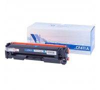 Лазерный картридж NV Print NV-CF411AC для HP LaserJet Color Pro M377dw, M452nw, M452dn, M477fdn, M477fdw (совместимый, голубой, 2300 стр.)