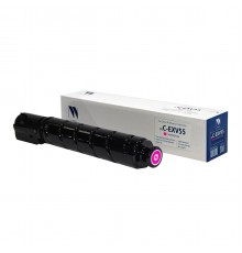 Тонер-картридж NV Print NV-CEXV55M для для Canon iR C256, Canon iR C356, C-EXV55M (совместимый, пурпурный, 18000 стр.)