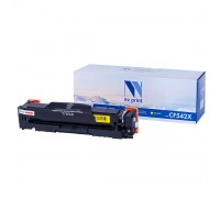 Лазерный картридж NV Print NV-CF542XY для HP Color LaserJet Pro M254dw, M254nw, MFP M280nw, M281fdn (совместимый, жёлтый, 2500 стр.)
