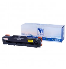 Лазерный картридж NV Print NV-CF542XY для HP Color LaserJet Pro M254dw, M254nw, MFP M280nw, M281fdn (совместимый, жёлтый, 2500 стр.)