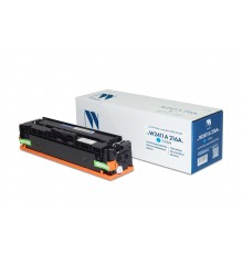 Лазерный картридж NV Print NV-W2411A-216ANCC для для HP Color LaserJet M182, M183 (совместимый, голубой, 850 стр., БЕЗ ЧИПА)