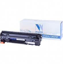 Лазерный картридж NV Print NV-CF283X, 737 для HP LaserJet Pro M201dw, M201n, M225dw, M225rdn (совместимый, чёрный, 2200 стр.)