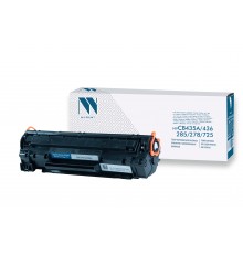 Лазерный картридж NV Print NV-CB435A для HP LJ P1005, HP LJ P1006, Canon LBP3010, Canon LBP3100 (совместимый, чёрный, 2000 стр.)