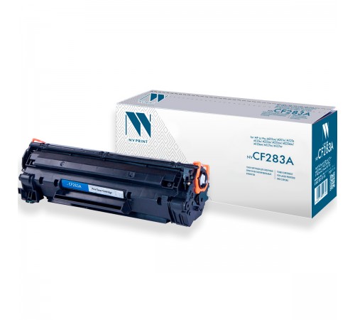 Лазерный картридж NV Print NV-CF283A для HP LaserJet Pro M125ra, M125rnw, M127fn, M201dw, M201n, M225dw, M225rdn (совместимый, чёрный, 1500 стр.)