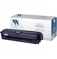 Лазерный картридж NV Print NV-CE342AY для HP LaserJet Color Enterprise 700 M775dn, M775f, M775z, M775z+ (совместимый, жёлтый, 16000 стр.)