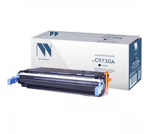 Лазерный картридж NV Print NV-C9730ABk для HP LaserJet Color 5500, 5500dn, 5500dtn, 5500hdn, 5500n, 5550, 5550d (совместимый, чёрный, 13000 стр.)
