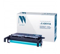 Драм-картридж NV Print NV-CEXV18DU для Canon iR1018, iR1018J, iR1020, iR1020J, iR1022, iR1022F, iR1022i (совместимый, чёрный, 26900 стр.)