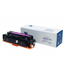 Лазерный картридж NV Print NV-W2033X-415X-M для для HP Color LaserJet M454DN, M479DW, M479 (совместимый, пурпурный, 6000 стр.)