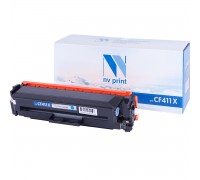 Лазерный картридж NV Print NV-CF411XC для HP LaserJet Color Pro M377dw, M452nw, M452dn, M477fdn, M477fdw (совместимый, голубой, 5000 стр.)