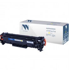 Лазерный картридж NV Print NV-CC532A, 718Y для HP LaserJet Color CP2025, CP2025dn, CP2025n, MFP-CM2320fx (совместимый, жёлтый, 2800 стр.)
