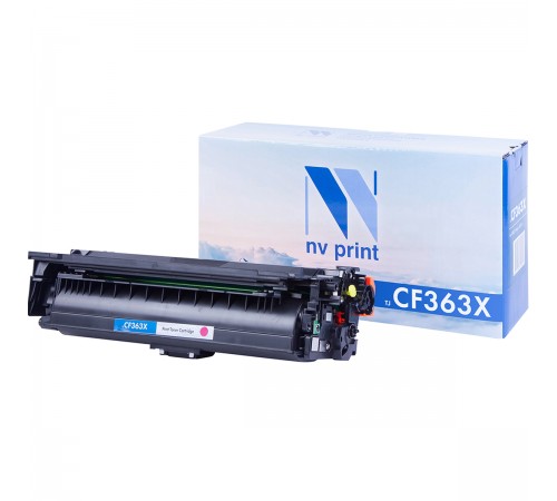 Лазерный картридж NV Print NV-CF363XM для НР LJ Color M552, M553 (совместимый, пурпурный, 9500 стр.)
