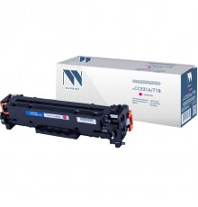 Лазерный картридж NV Print NV-CC533A, 718M для HP LaserJet Color CP2025, CP2025dn, CP2025n, MFP-CM2320fx (совместимый, пурпурный, 2800 стр.)