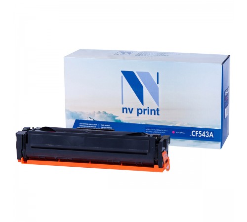 Лазерный картридж NV Print NV-CF543AM для для HP Color LaserJet Pro M254dw, M254nw, MFP M280nw, M281fdn, M281fdw (совместимый, пурпурный, 1300 стр.)