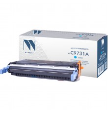 Лазерный картридж NV Print NV-C9731AC для HP LaserJet Color 5500, 5500dn, 5500dtn, 5500hdn, 5500n (совместимый, голубой, 12000 стр.)