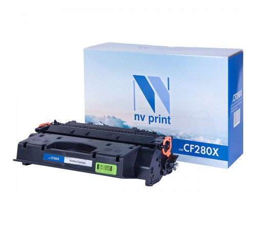 Лазерный картридж NV Print NV-CF280X для HP LaserJet Pro M401d, M401dn, M401dw, M401a, M401dne, MFP-M425dw, M425dn (совместимый, чёрный, 6900 стр.)